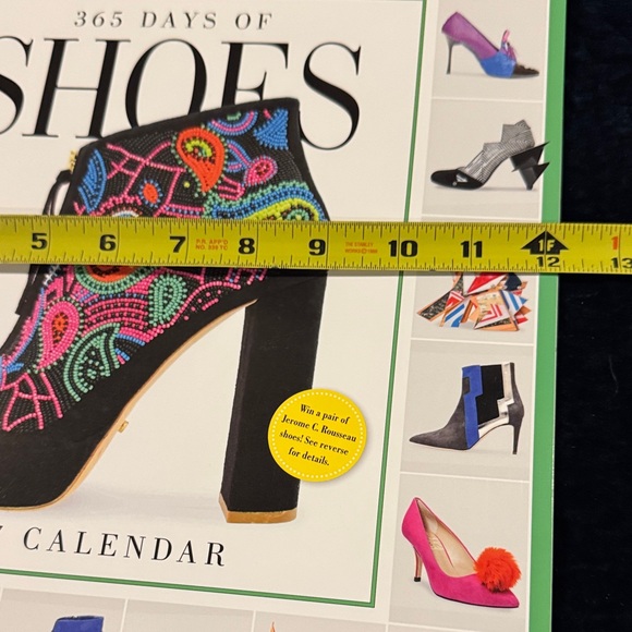 365 Days of Shoes 2017 “Picture-A-Day”Wall Calendar - Size 12x14 - Picture 3 of 14